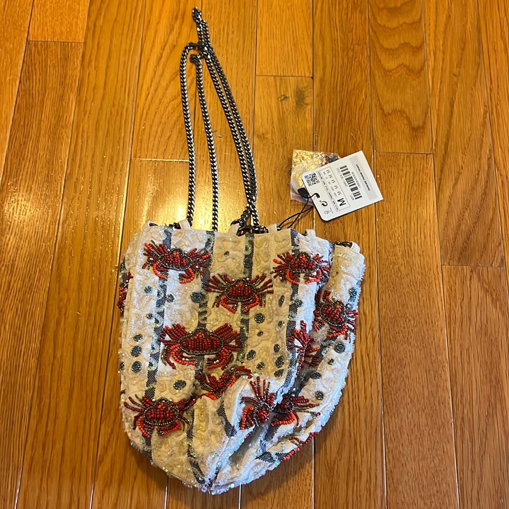 Zara Basic Crab Bag